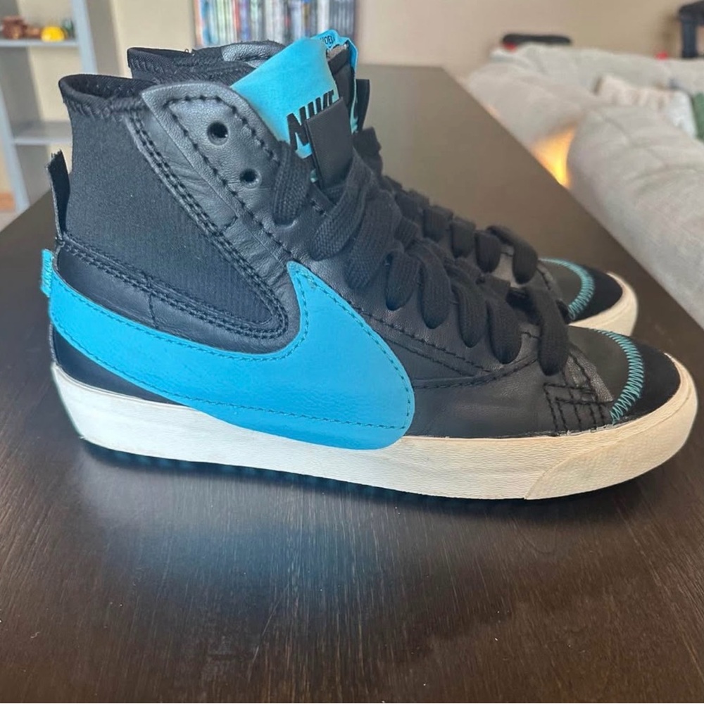 Nike Blaser Mid ‘77 Jumbo Black and Blue
